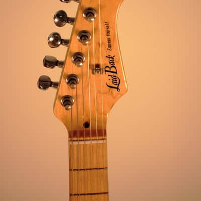 Laid Back medium scale Stratocaster Black image 8