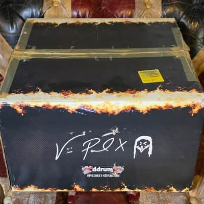 Vinnie Paul Snare Drum ARTIST SIGNED Brand New DDrum Pantera Signature 8x14 NOS Collector's Memorabilia image 14