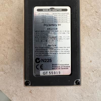 Boss AC-2 Acoustic Simulator (Silver Label) 1997 - 2006 - Yellow image 2