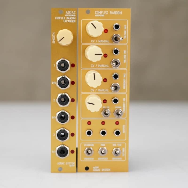 ADDAC System ADDAC501 Complex Random & Expander Modules & Tiptop Cables #58536 image 1
