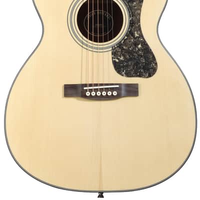 Guild OM-340 Acoustic Guitar - Natural image 1