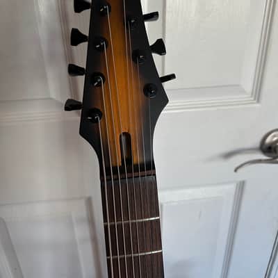 None 8 string Iceman Guitar Iceman 8 2023 - Matte tobacco sunburst image 3