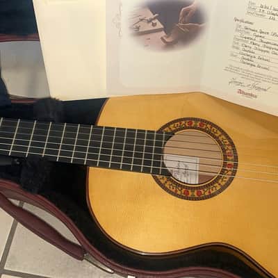 Alhambra Vilaplana 2021 Flamenco Guitar – Authentic Spanish Handmade Instrument Delivering Exceptional Playability and Lyrical Flamenco Sound - check video! image 19