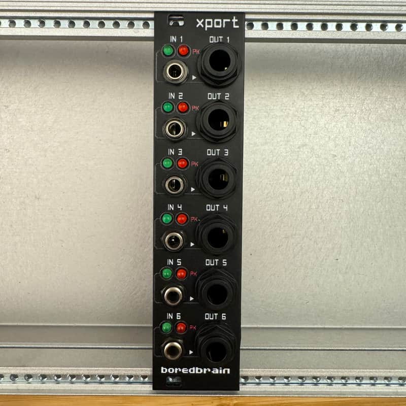 Boredbrain Music Xport 6-Channel Line Output Eurorack Module image 1