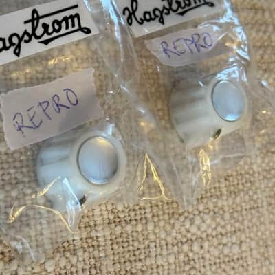Hagstrom Reproduction knobs - White 2 pcs image 3