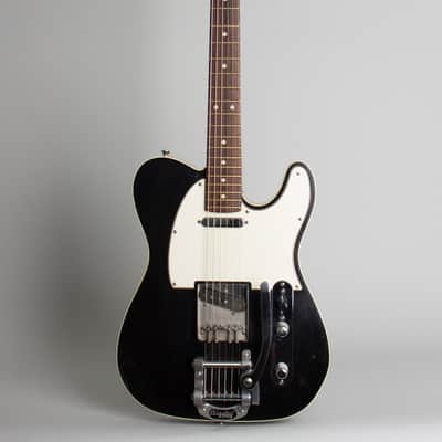 J.W. Black  Telecaster Custom Owned and Used by Bill Frisell Solid Body Electric Guitar, ser. #JWB-121, black gig bag case. image 1
