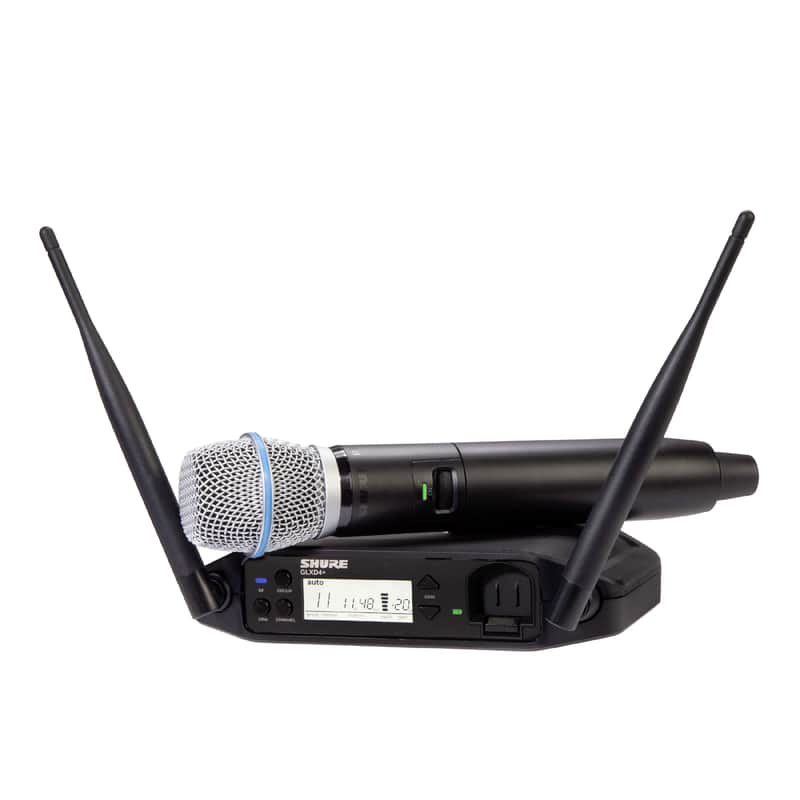 Shure GLXD24+E-B87A-Z4 - Glxd24+ système hf micro main beta87a image 1