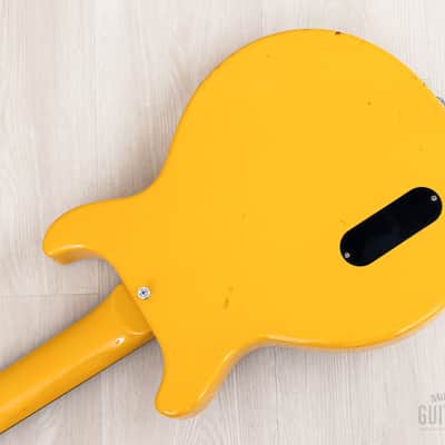 1996 Orville Les Paul Junior Double Cut LPJ-D65 TV Yellow w/ Bigsby B7, Gibson-Licensed Japan image 16