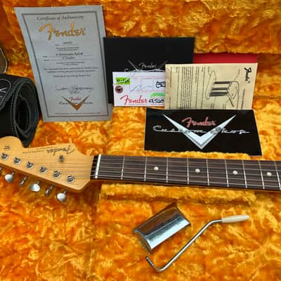 Fender Custom Shop '61 Stratocaster Relic - Lake Placid image 16