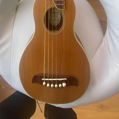 Washburn RO10 Rover Steel String Travel Acoustic Guitar 2010s - Natural image 3