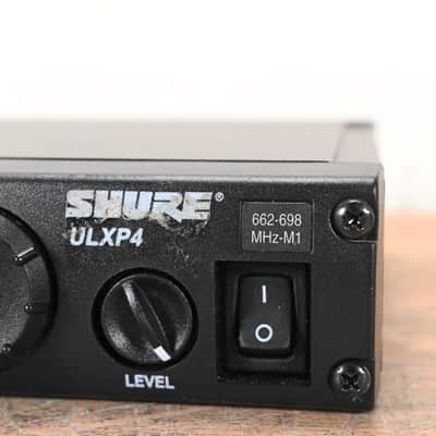 Shure ULXP4 Wireless Receiver - M1 Band: 662-698 MHz (NO POWER SUPPLY)-Wireless CG006P7 image 5