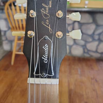 Gibson Les Paul Studio Raw Power 2009 - 2012 - Satin Olive Green image 3