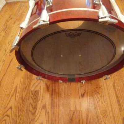 Yamaha Vintage Club Custom 22 X 16 Bass Drum, Made In Japan Top Line Drum !y image 9