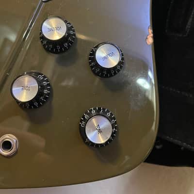 Epiphone Limited Run Firebird 2020 Olive Drab Green image 8