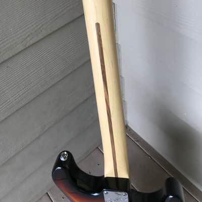 Fender USA Lefty Sunburst Stratocaster Early 90's With HSC image 10