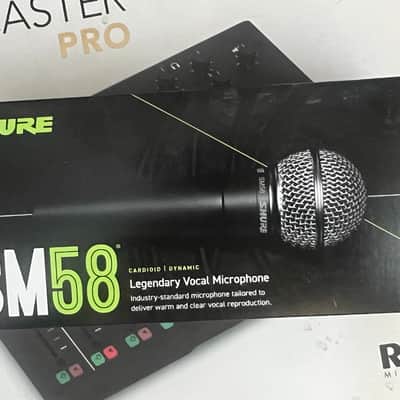 RODECaster Pro with three Shure SM58 Mics and stands image 2