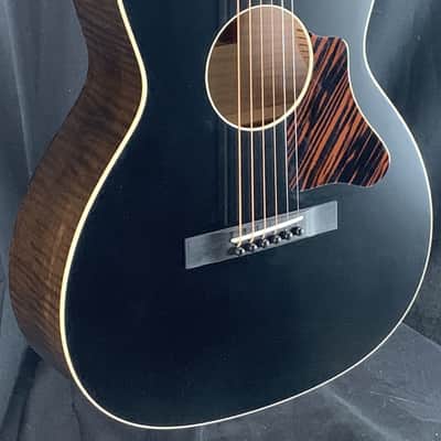 Waterloo WL-12 X Bracing Jet Black Top Truss Rod w/case image 4