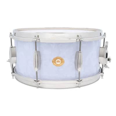 Slingerland Radio King Artist Snare Drum 14x6.5 White Marine Pearl image 1