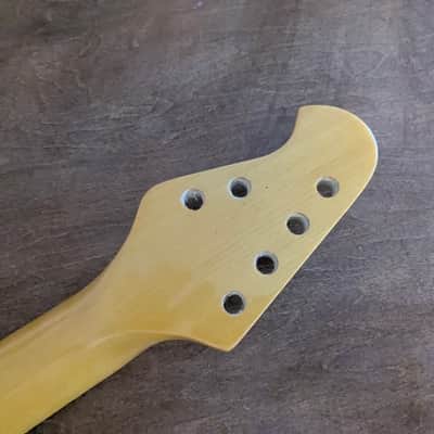 22, Spokewheel truss rod Vintage Tint Maple Guitar neck replacement DIY image 8