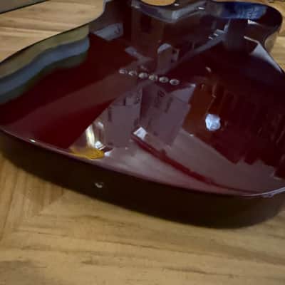 Fender Telecaster Body 2003 Midnight Wine Transparent image 3
