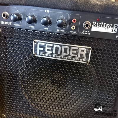Fender Rumble 15 15-Watt 1x8" Bass Combo Amp (1990s - Black) image 2