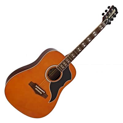 Eko Ranger VI VR EQ - Natural - Acoustic/Electric Guitar (06217128) image 6