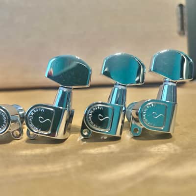1990s Schaller M6 3x3 Tuners - Chrome image 5