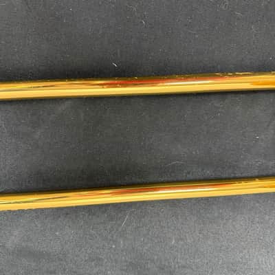 Used Yamaha YSL-448G Intermediate Bb/F Tenor Trombone with Original Case Mouthpiece Just Serviced image 4