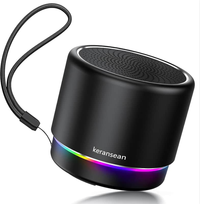 Mini Portable Bluetooth Speaker 5.4 with Noise-Reducing Microphone, Compact Wireless Speaker for Travel, Home & Outdoor Use image 1