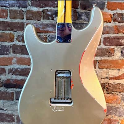 Lucky Town Customs Strat S-Style Electric Guitar w/ Planksound Custom Pickguard (2016 - Shoreline Gold) image 7