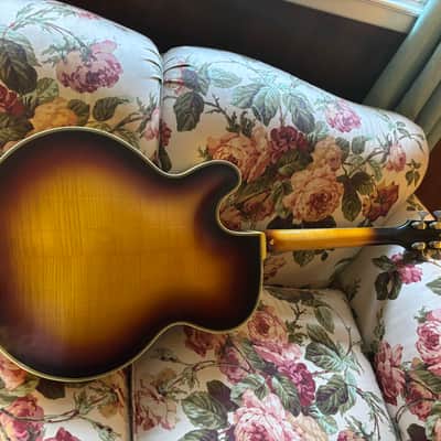 Sam Koontz Dual F Hole Cutaway 18” SK-1 1970’s - Sunburst image 5