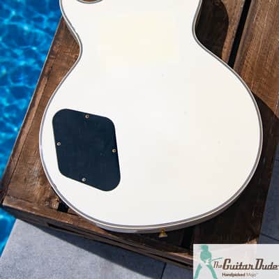 Greco EGC-600 1987 - Aged White - “Mint Collection” w Open "O" - Made in Japan image 5