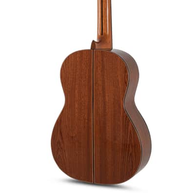 Manuel Rodriguez D-C MAGISTRAL Series All Solid 4/4 Size Armrest Solid Cedar Top Nylon 6-String Classical Acoustic Guitar image 2