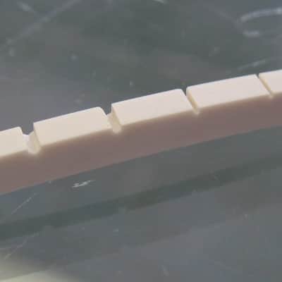 Fender Stratocaster Telecaster Pre-slotted Melamine Nut 0994404000 image 3