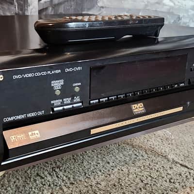 Panasonic Panasonic DVD-CV51  5-disc carousel DVD and CD changer. 2000 - Black image 5