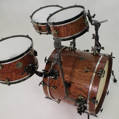 HHG Drums  Self Contained Nesting Kit 2021 Red Ebony Satin image 11