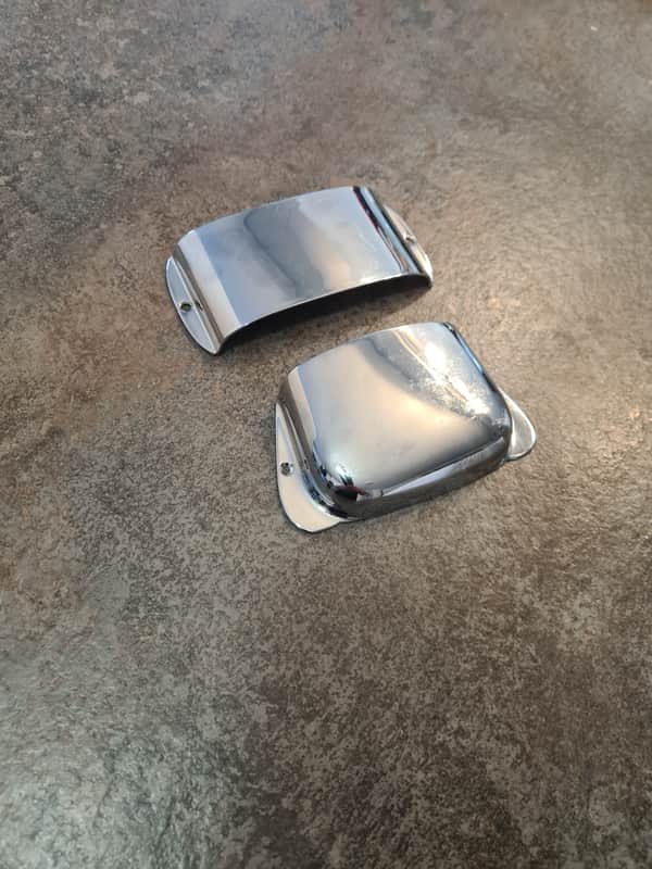 Vintage Original Pre CBS 1960s Fender Precision bass ashtray bridge & pickup covers image 1