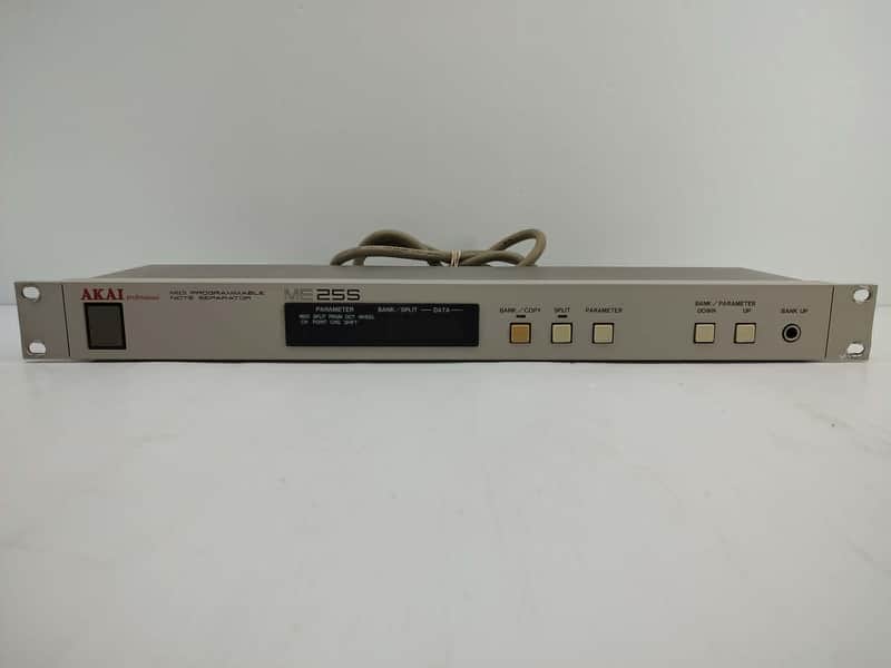 Akai ME25S MIDI Processor + Note Separator 1980's - Grey image 1