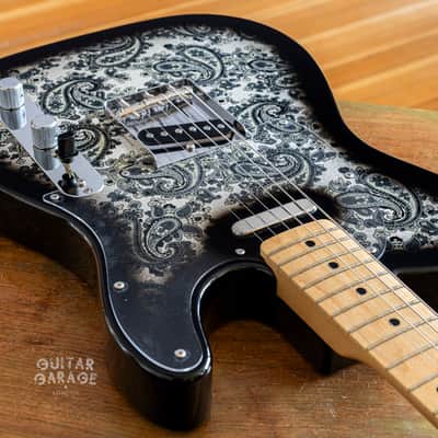 2025 Fender Japan Telecaster Limited Edition Black Paisley - USA-spec wiring - stunning MIJ! image 15