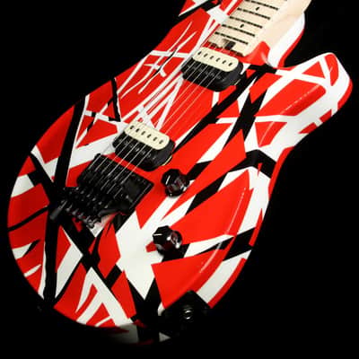 EVH WOLFGANG LIMITED EDITION 2015 - Red - Black - White Striped Eddie Van Halen Custom shop image 5