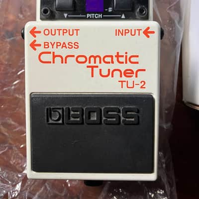 Boss TU-2 Chromatic Tuner (Dark Gray Label) 1998 - 2009 - White image 1