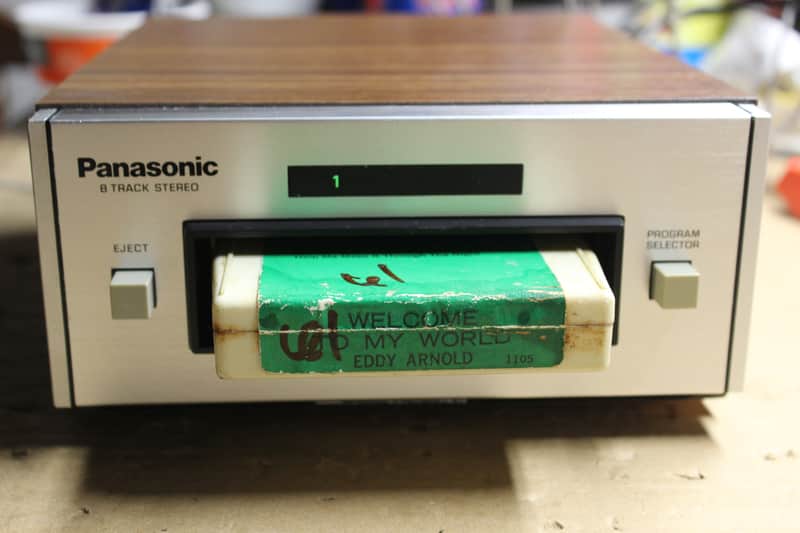 Restored Panasonic RS-801US 8 track player (2) image 1