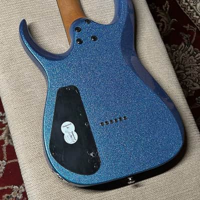 Jackson Pro Plus Series Signature Misha Mansoor Juggernaut HT6 Blue Sparkle Guitar image 7