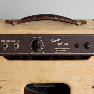 Fender Champion Model 600 Small Combo Tube Amplifier (1952), ser. #3014. image 5