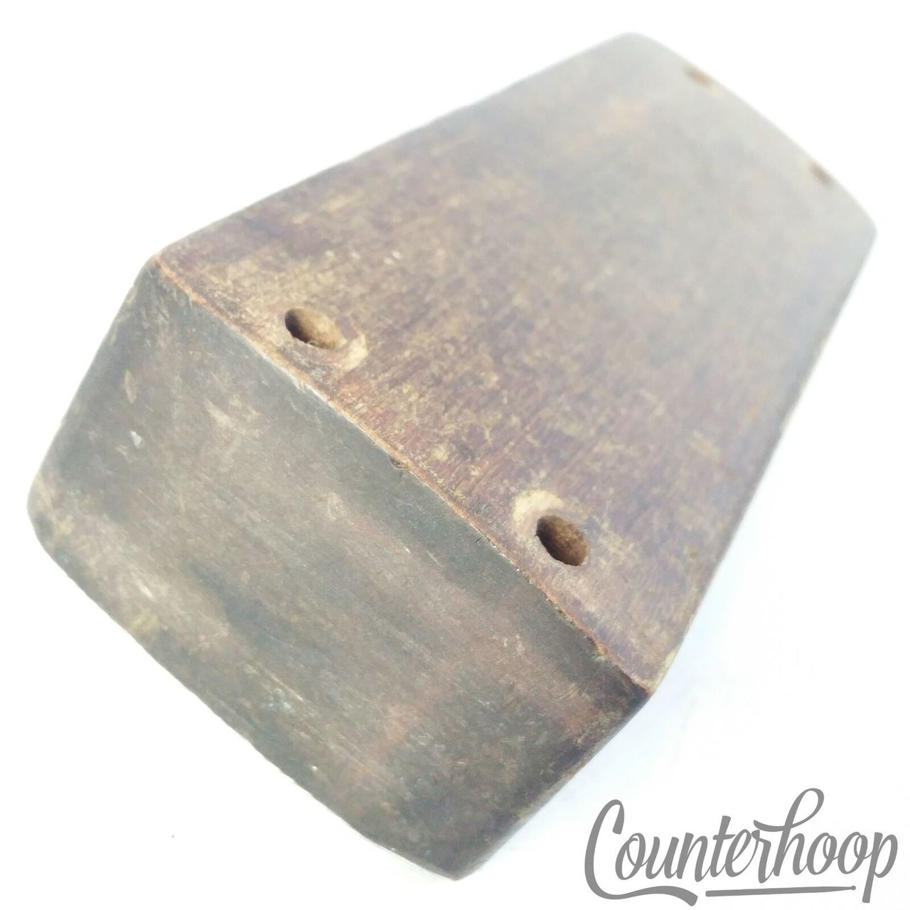 Ludwig Wood Block 1-Ply Mahogany Vintage 20s Drum Set Mount Percussion Accessory — main photograph