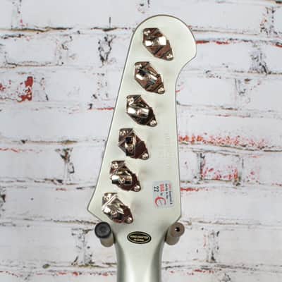 Used Epiphone 1963 Firebird I (Incl. Hard Case) Silver Mist image 6