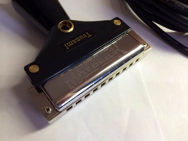 Tsunami  Diatonic Harmonica Microphone.  The Strnad is Reborn! image 1