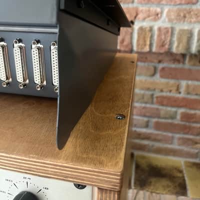 Solid State Logic X Desk 2010 with new walnut panels image 6