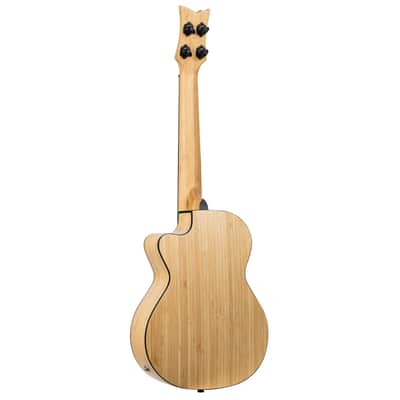 Ortega RUNAB-TE Bamboo Series Solid Bamboo Top & Neck 4-String Tenor Acoustic-Electric Ukulele w/Gig Bag image 3