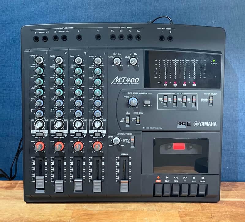 [Excellent] Yamaha MT400 Multitrack Cassette Recorder - Black image 1